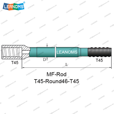 T45-Round46-145 Extension Drilling Rod 