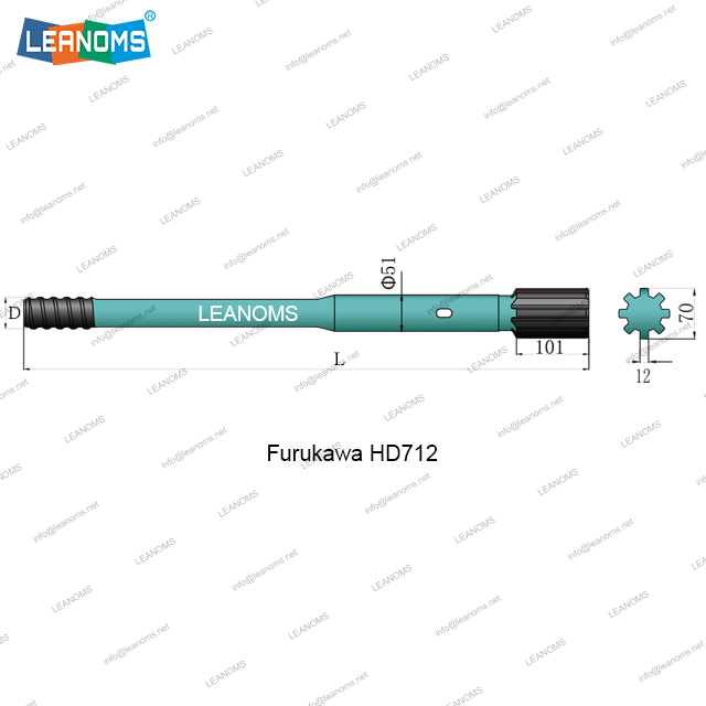 Furukawa HD609 Shank Adapter