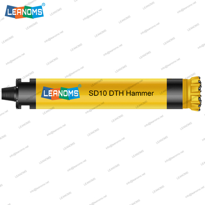 10 Inch SD10 High Air Pressure DTH Hammer With Foot Valve